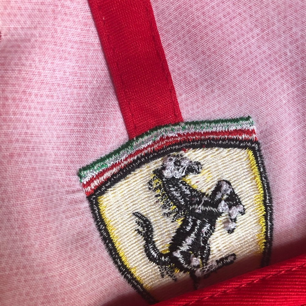 2000 Officially Licensed Scuderia Ferrari S.A. Embroidered Patch Cap Dad Hat New - Picture 11 of 14